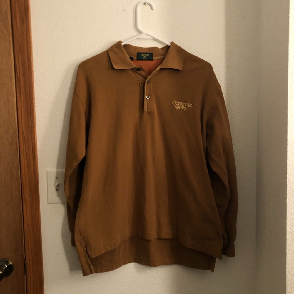 valentino jeans button-up longsleeve